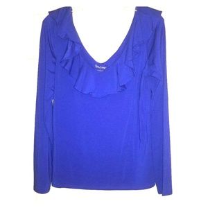 Lilly Pulitzer Royal Blue Blouse Top